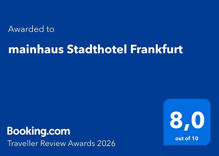 Hotel Mainhaus Stadthotel Frankfurt Frankfurt nad Menem